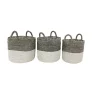 Flash Sale 🥰 Contemporary Seagrass Storage Basket - Set of 3 by Monroe Lane 💯