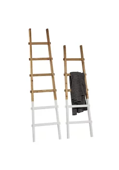 Wholesale ⭐ Modern Wood Ladder - Set of 2 by Monroe Lane ✔️