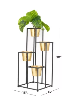 Buy 😉 Glam Metal Planter by Monroe Lane 🔥 -Monroe Lane Sales Belk 30464