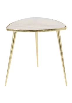 Buy 🛒 Modern Aluminum Accent Table by Monroe Lane 🔔