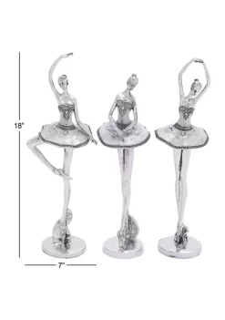 Brand new ⌛ Glam Polystone Sculpture - Set of 3 by Monroe Lane 🎉 -Monroe Lane Sales Belk 30532