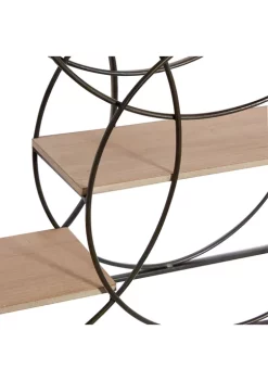 Best Sale 👍 Contemporary Metal Wall Shelf by Monroe Lane ⌛ -Monroe Lane Sales Belk 30548