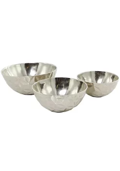 Best reviews of 🔥 Modern Aluminum Decorative Bowl - Set of 3 by Monroe Lane 😀 -Monroe Lane Sales Belk 30580