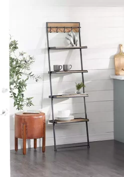 Promo π€© Brown Metal Farmhouse Wall Shelf by Monroe Lane π