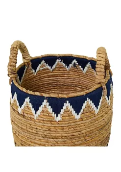 Discount 😉 Bohemian Banana Leaf Storage Basket - Set of 2 by Monroe Lane 😉 -Monroe Lane Sales Belk 30620