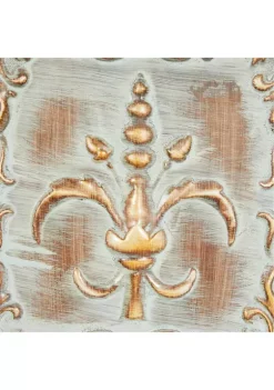 Best Sale ❤️ Rustic Metal Wall Decor - Set of 4 by Monroe Lane 🔔 -Monroe Lane Sales Belk 3066