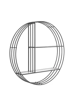 Outlet ✨ Modern Metal Wall Shelf by Monroe Lane ✔️