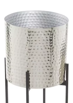 Best deal ⭐ Modern Metal Planter - Set of 2 by Monroe Lane ✨ -Monroe Lane Sales Belk 30693