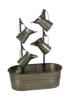 Budget ⌛ Farmhouse Metal Fountain by Monroe Lane 🤩