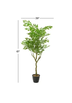 Best Pirce 🔥 Contemporary Vinyl Artificial Tree by Monroe Lane 🥰 -Monroe Lane Sales Belk 30761