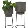 Flash Sale 🤩 Modern Metal Planter - Set of 2 by Monroe Lane 👍