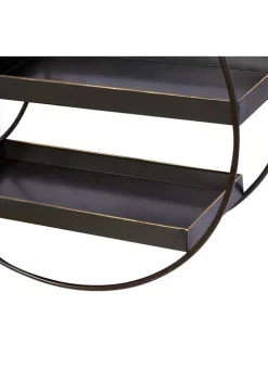 Budget 👍 Contemporary Metal Wall Shelf by Monroe Lane 💯 -Monroe Lane Sales Belk 30789