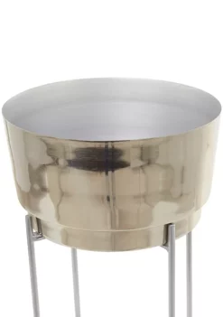 Brand new ✨ Contemporary Metal Planter - Set of 2 by Monroe Lane 😀 -Monroe Lane Sales Belk 30835