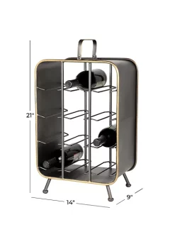 Best reviews of 🤩 Industrial Metal Wine Rack by Monroe Lane 🥰 -Monroe Lane Sales Belk 30846