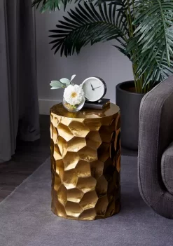 Brand new ✨ Contemporary Aluminum Accent Table by Monroe Lane ⭐ 10 Brand new ✨ Contemporary Aluminum Accent Table by Monroe Lane ⭐ -Monroe Lane Sales Belk 30859