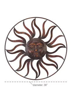 Outlet ⭐ Rustic Metal Wall Decor by Monroe Lane 🎉 -Monroe Lane Sales Belk 30890