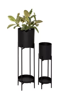Best deal โญ Modern Metal Planter - Set of 2 by Monroe Lane ๐