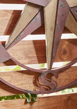 Best Sale 👍 Rustic Metal Wall Decor by Monroe Lane 😍 -Monroe Lane Sales Belk 30953