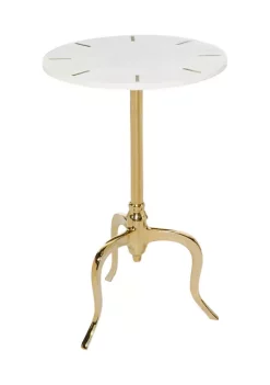 Outlet ๐ Contemporary Marble Accent Table by Monroe Lane ๐ฅ