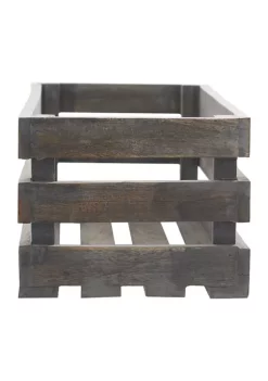 Deals 😀 Farmhouse Mango Wood Tray - Set of 3 by Monroe Lane 👍 -Monroe Lane Sales Belk 30986