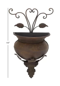Cheap 🧨 Traditional Metal Planter by Monroe Lane 🥰 -Monroe Lane Sales Belk 3100