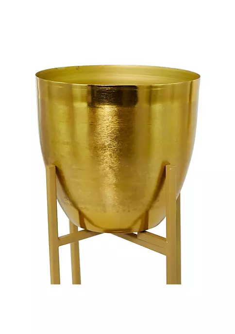 Wholesale โค๏ธ Modern Metal Planter - Set of 2 by Monroe Lane ๐ 3 Wholesale โค๏ธ Modern Metal Planter - Set of 2 by Monroe Lane ๐ - Image 3