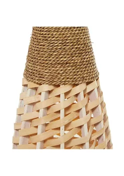 New 🎉 Bohemian Seagrass Vase by Monroe Lane 🔔 -Monroe Lane Sales Belk 31056