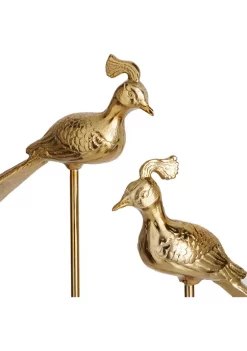 Wholesale 😀 Eclectic Aluminum Sculpture - Set of 2 by Monroe Lane 😀 -Monroe Lane Sales Belk 31072