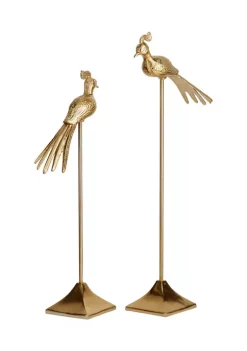 Wholesale 😀 Eclectic Aluminum Sculpture - Set of 2 by Monroe Lane 😀 -Monroe Lane Sales Belk 31074