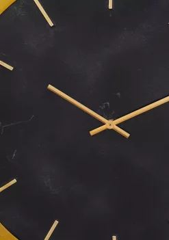 Discount 🔥 Glam Marble Wall Clock by Monroe Lane 🎉 -Monroe Lane Sales Belk 31088