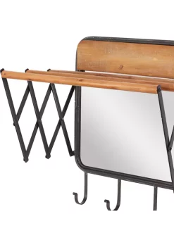 New 👍 Industrial Metal Wall Hook by Monroe Lane 🔥 -Monroe Lane Sales Belk 31113