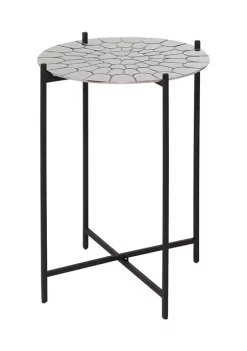 Buy π€© Contemporary Aluminum Accent Table by Monroe Lane π