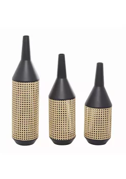Brand new 🤩 Contemporary Metal Vase - Set of 3 by Monroe Lane 😀