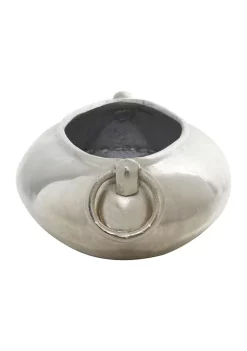 Best deal 💯 Contemporary Aluminum Decorative Bowl by Monroe Lane ⭐ -Monroe Lane Sales Belk 31239