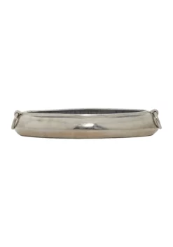 Best deal 💯 Contemporary Aluminum Decorative Bowl by Monroe Lane ⭐ -Monroe Lane Sales Belk 31240