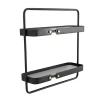Deals 😀 Contemporary Metal Wall Shelf by Monroe Lane ⌛