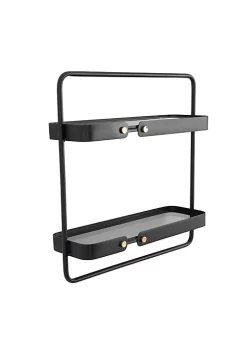 Deals ๐ Contemporary Metal Wall Shelf by Monroe Lane โ