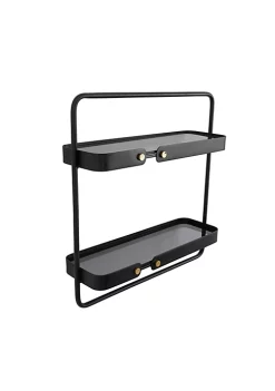 Deals 😀 Contemporary Metal Wall Shelf by Monroe Lane ⌛ -Monroe Lane Sales Belk 31282