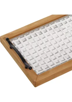 Discount 😉 Farmhouse Wood Tray - Set of 2 by Monroe Lane 🧨 -Monroe Lane Sales Belk 31289