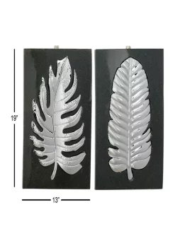 Flash Sale 👍 Iron Modern Wall Décor - Set of 2 by Monroe Lane 🎉 -Monroe Lane Sales Belk 31295