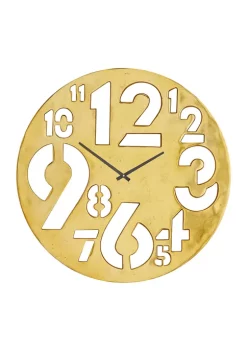 Cheapest β Contemporary Aluminum Wall Clock by Monroe Lane β