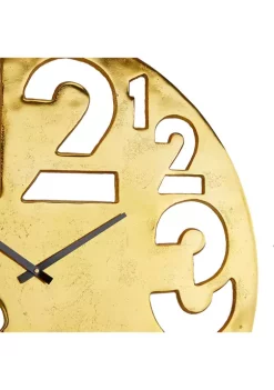 Cheapest ⌛ Contemporary Aluminum Wall Clock by Monroe Lane ⭐ -Monroe Lane Sales Belk 31321