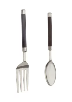 Cheapest 🎉 Eclectic Aluminum Wall Decor - Set of 2 by Monroe Lane 🔥 -Monroe Lane Sales Belk 31333