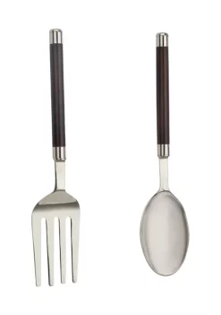 Cheapest 🎉 Eclectic Aluminum Wall Decor - Set of 2 by Monroe Lane 🔥 -Monroe Lane Sales Belk 31334