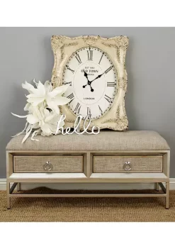 Coupon 🛒 Contemporary Linen Storage Bench by Monroe Lane ⌛ -Monroe Lane Sales Belk 3140