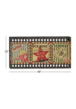 Wholesale 🌟 Wood Vintage Wall Décor by Monroe Lane ⭐ -Monroe Lane Sales Belk 31430