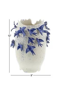 Coupon 🔔 Coastal Ceramic Vase by Monroe Lane 🌟 -Monroe Lane Sales Belk 3144