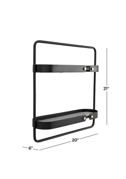 Top 10 👏 Contemporary Metal Wall Shelf by Monroe Lane 🛒 -Monroe Lane Sales Belk 31474