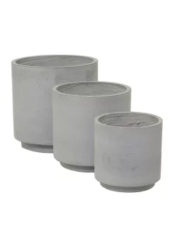 Deals 🥰 Modern Magnesium Oxide Planter - Set of 3 by Monroe Lane 💯 -Monroe Lane Sales Belk 31481