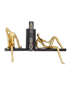 Discount β¨ Contemporary Marble Bookends - Set of 2 by Monroe Lane β